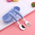 Three Piece Stainless Steel Children's Cutlery Fork And Spoon