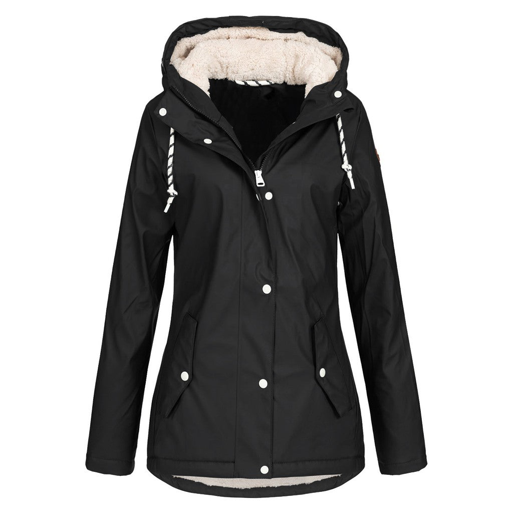 Thickened Warm Down Long Winter Hooded Parka Coat