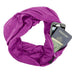 Multi-function Storage Zipper Scarf Multi-color Optional - Minihomy