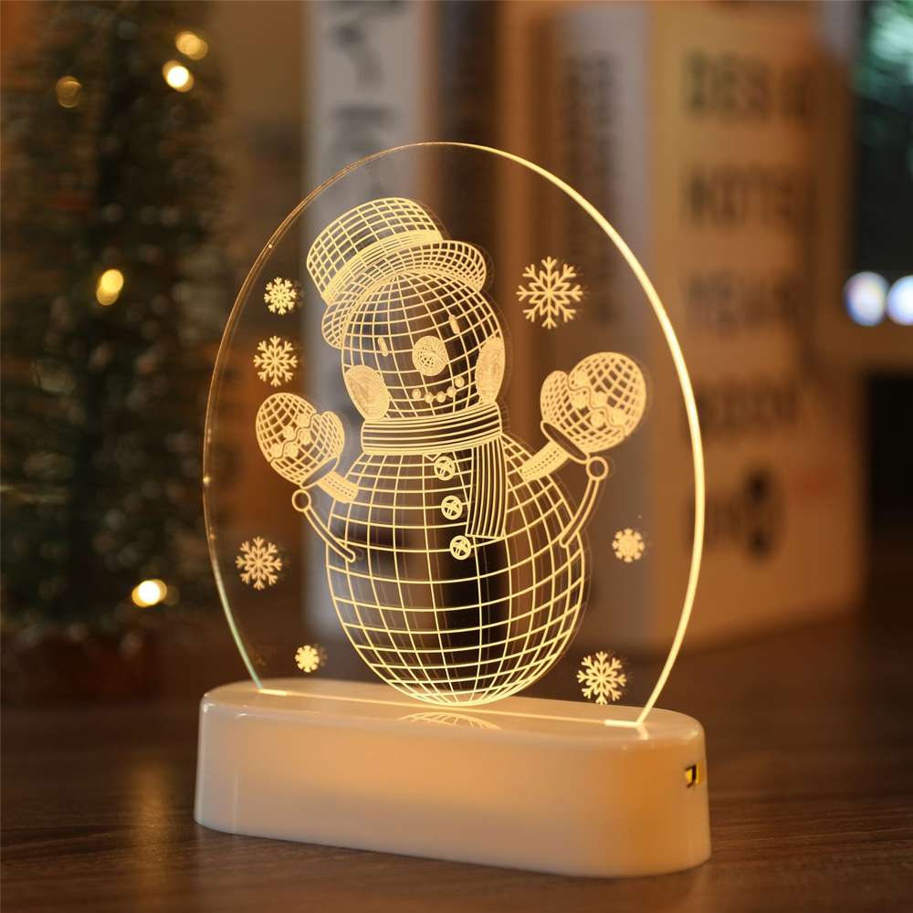 Christmas Bedside Night Light - Minihomy