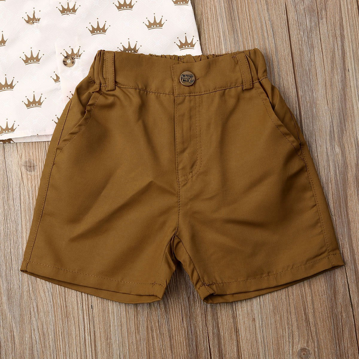 Summer boy T-shirt Shorts Kids Sets