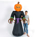 Halloween pumpkin black cat witch cartoon inflatable model - Minihomy