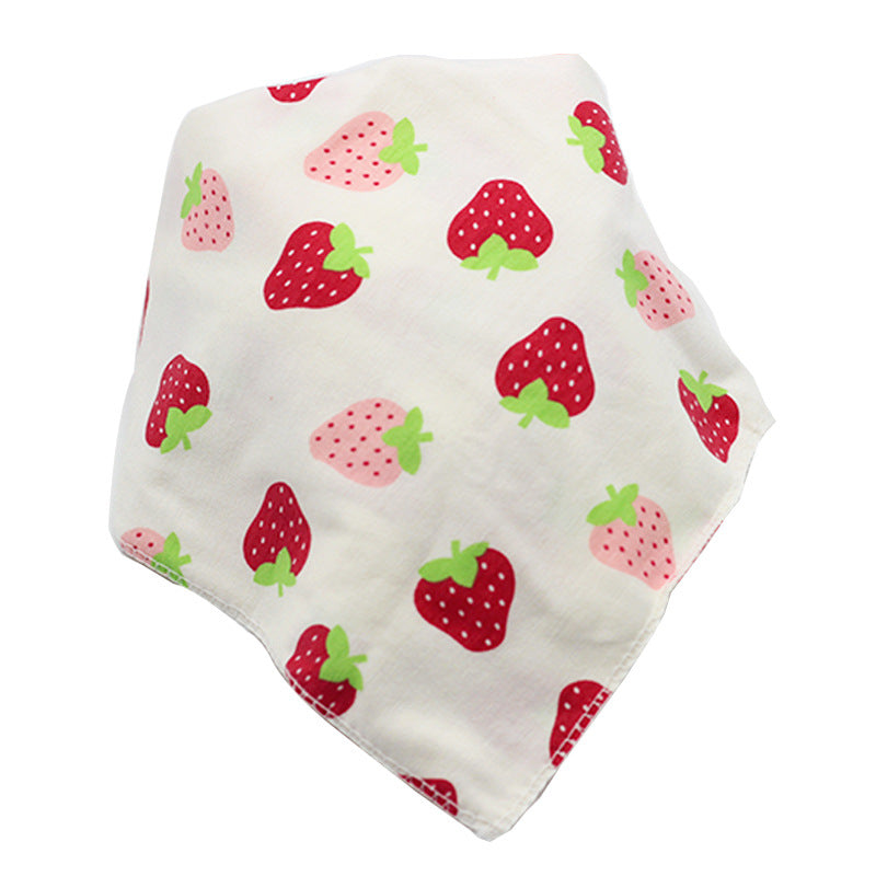 Baby Bibs Waterproof Triangle Cotton Cartoon Child Baberos Bandana Bibs