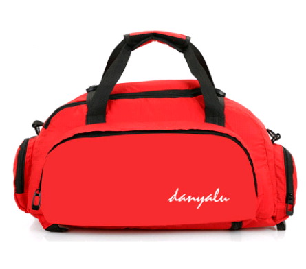 Fitness bag custom female sports training bag male travel bag double back shoulder yoga bag - Minihomy