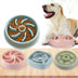 Plastic Pet Dogs And Cats Choke Prevention Slow Food Bowl - Minihomy