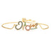 Gold Bracelet Personalized Color Zirconium MOM Jewelry Gift - Minihomy