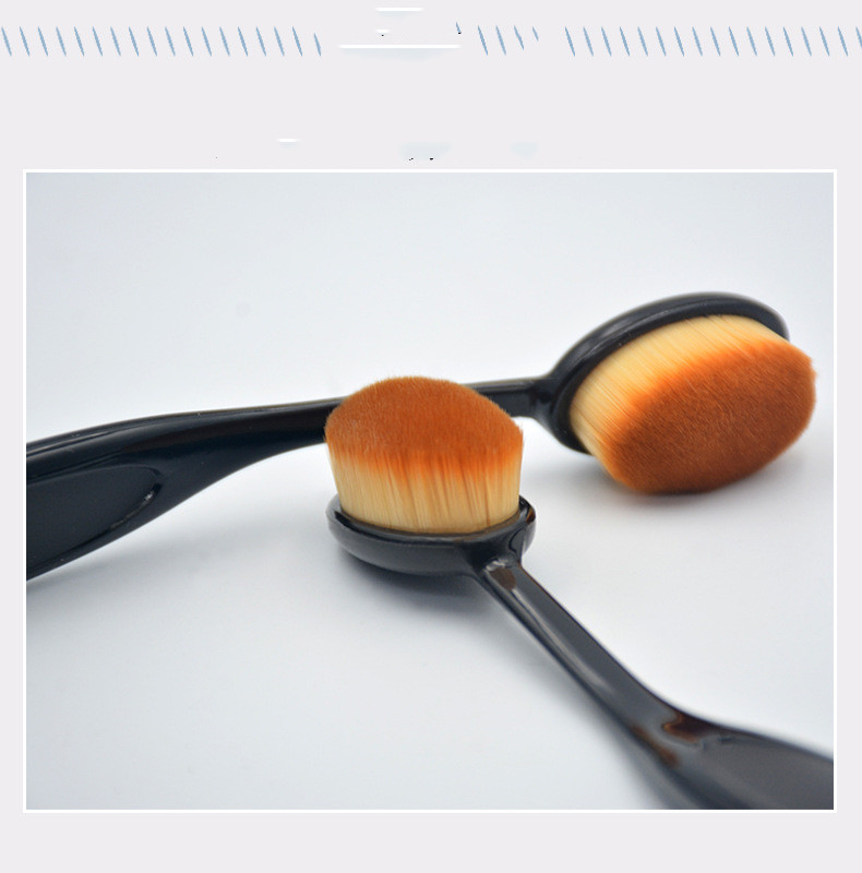 Black BB Brush Can Be Bent Without Loose Powder - Minihomy