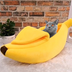 Funny Banana Cat Bed House Cute Cozy Cat Mat Beds Warm Durable Portable Pet Basket Kennel Dog Cushion Cat Supplies Multicolor