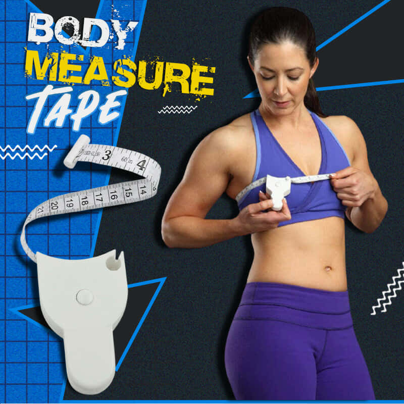 Self-tightening Measure Tape 150cm 60 Inch - Body Waist Keep Fit Sewing Tailor Measurement Tools