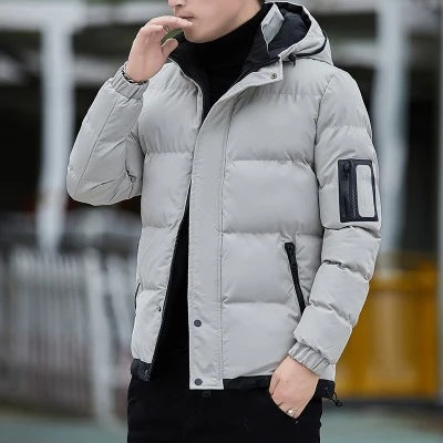 Men Casual Padded Down Jacket - Minihomy