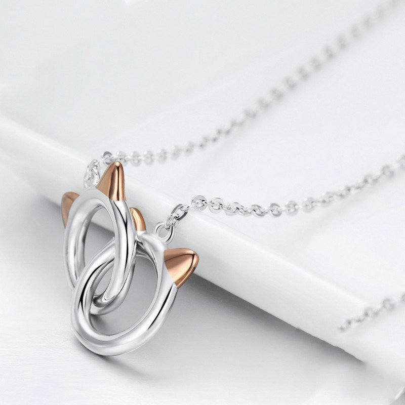 Sterling Silver Necklace S925 Small
