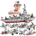 8-in-1 military battleship boy gift puzzle children toys - Minihomy