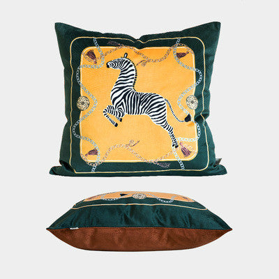 Animal pattern cushion pillowcase High Quality Thick Pillow Covers - Minihomy