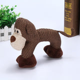 Corduroy Dog Toys for Small Large Dogs Animal Shape Plush Pet Accessories Supplies