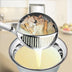 Kitchen colander stainless steel spoon