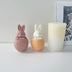 Candle Mold DIY Easter Shell Breaking Rabbit Aromatherapy Plaster Ornaments - Minihomy