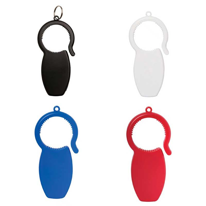 Plastic Keychain Wall-mounted Beverage Bottle Opener - Minihomy