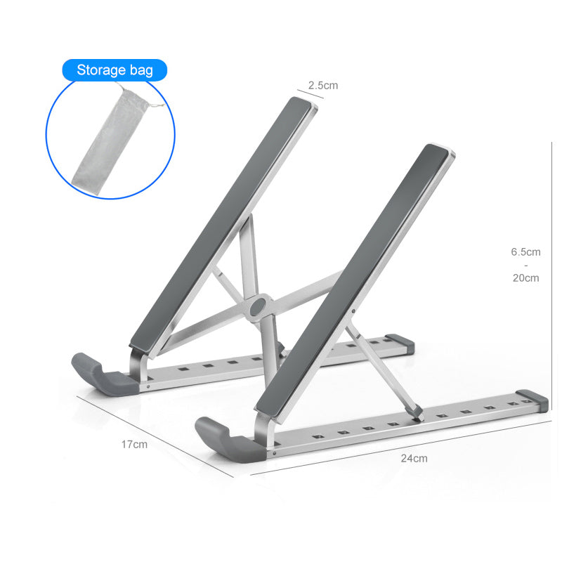 Folding Lifting Desktop Notebook Tablet Computer Stand