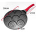 Aluminum Alloy Frying Pan Non-stick  Seven-hole Breakfast pan - Minihomy