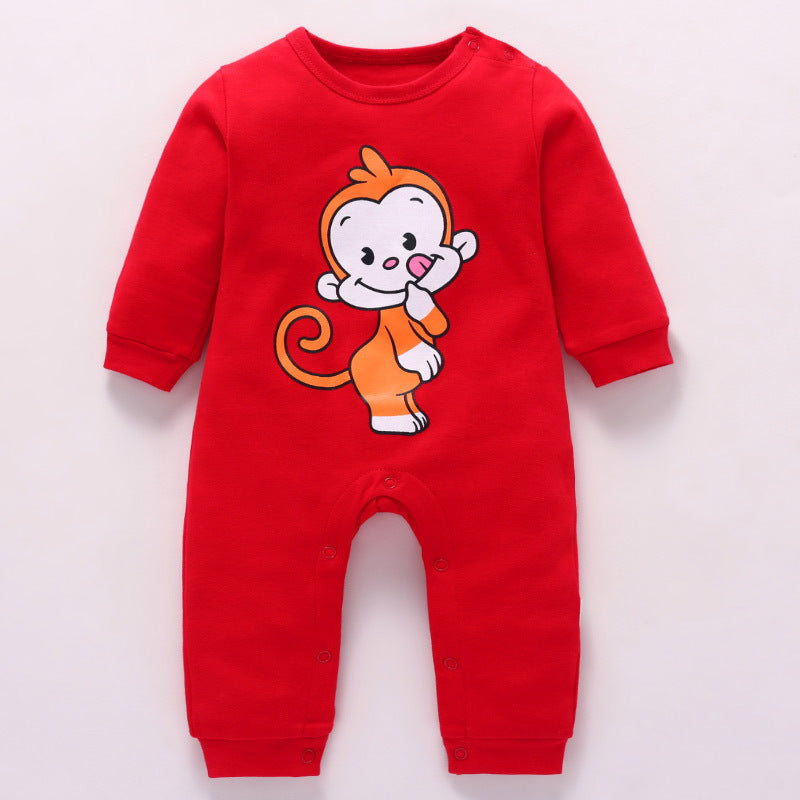 Baby clothes wear one piece clothes pure cotton clothes - Minihomy