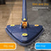 Extendable Triangle Mop 360 Rotatable Adjustable 110 Cm Cleaning Mop For Tub Tile Floor Wall Cleaning Mop Deep Cleaning Mop - Minihomy