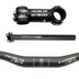 Three-piece Full Carbon Fiber Road Bike Handlebar Set