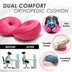 Multifunctional Plush Beautiful Buttocks Cushion In Half Fold Dual-use Cushion Pillow - Minihomy