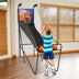 Foldable Single Shot Basketball Arcade Game with Electronic Scorer and Basketballs - Minihomy