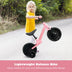 4-in-1 Kids Training Bike Toddler Tricycle with Training Wheels and  Pedals-Pink - Color: Pink - Minihomy