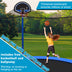 15/16 Feet Outdoor Recreational Trampoline with Enclosure Net-16 ft - Color: Black - Size: 16 ft - Minihomy