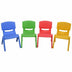 4-pack Colorful Stackable Plastic Children Chairs - Color: Multicolor - Minihomy