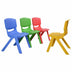 4-pack Colorful Stackable Plastic Children Chairs - Color: Multicolor - Minihomy