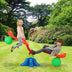 Kid's Seesaw 360 Degree Spinning Teeter - Color: Red - Minihomy