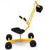 Heavy Duty Steel Frame Kid Ride-on Sand Digger - Color: Yellow - Minihomy