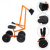 Heavy Duty Kid Ride-on Sand Digger Digging Excavator - Color: Orange - Minihomy