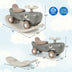 Convertible Rocking Horse and Sliding Car with Detachable Balance Board-Dark Gray - Color: Dark Gray - Minihomy