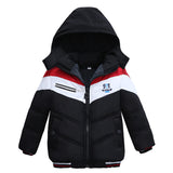 Long Sleeved Hooded Padded Jacket For Boys - Minihomy