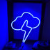 Led Cloud Lightning Neon Light Creative Wall Hanging - Minihomy