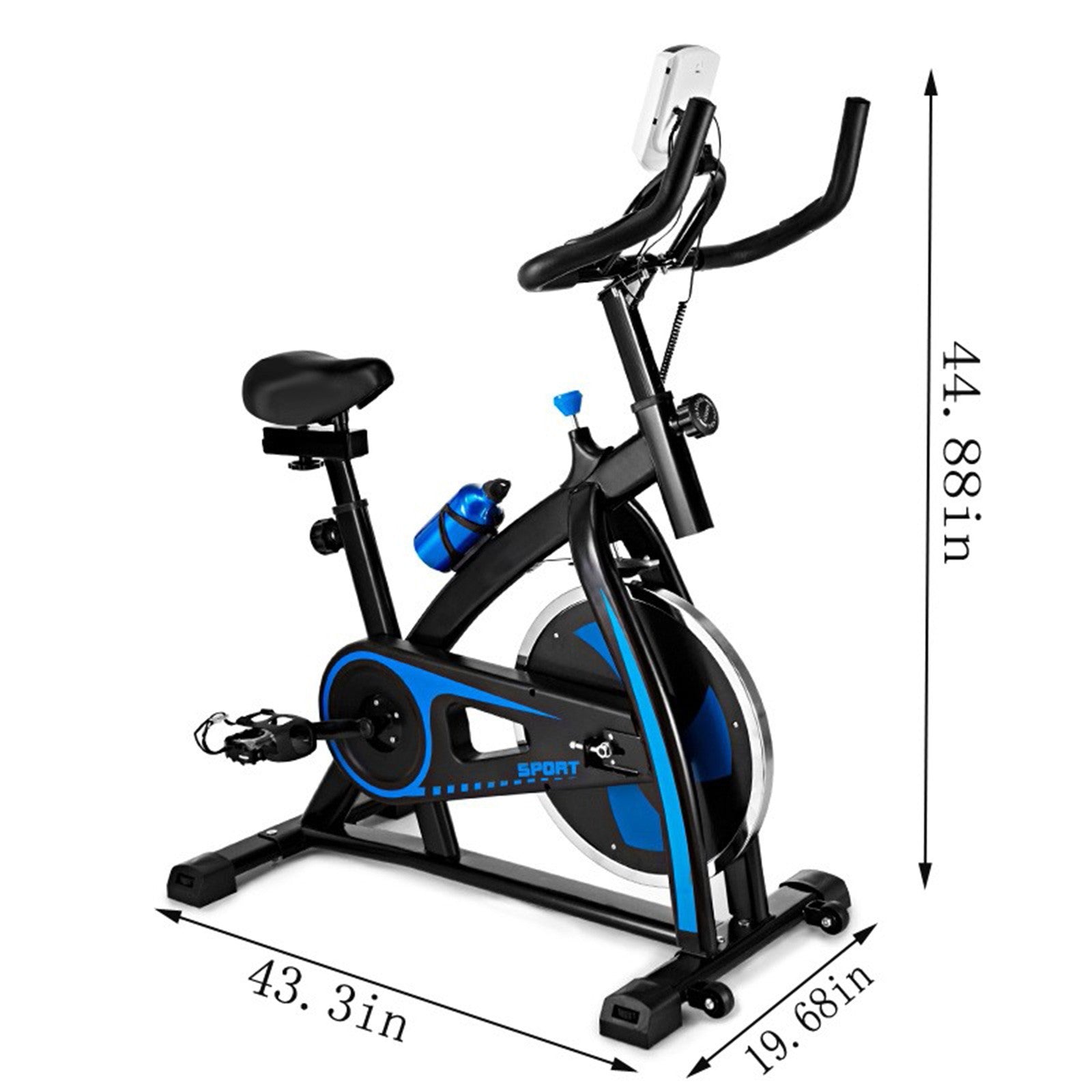 Bicycle Cycling Fitness-Gym Exercise Stationary Bike Cardio Workout Home Indoor - Minihomy