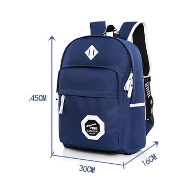 Men's Fashion Trends High School Students College Students Travel Bag Men's Backpack - Minihomy