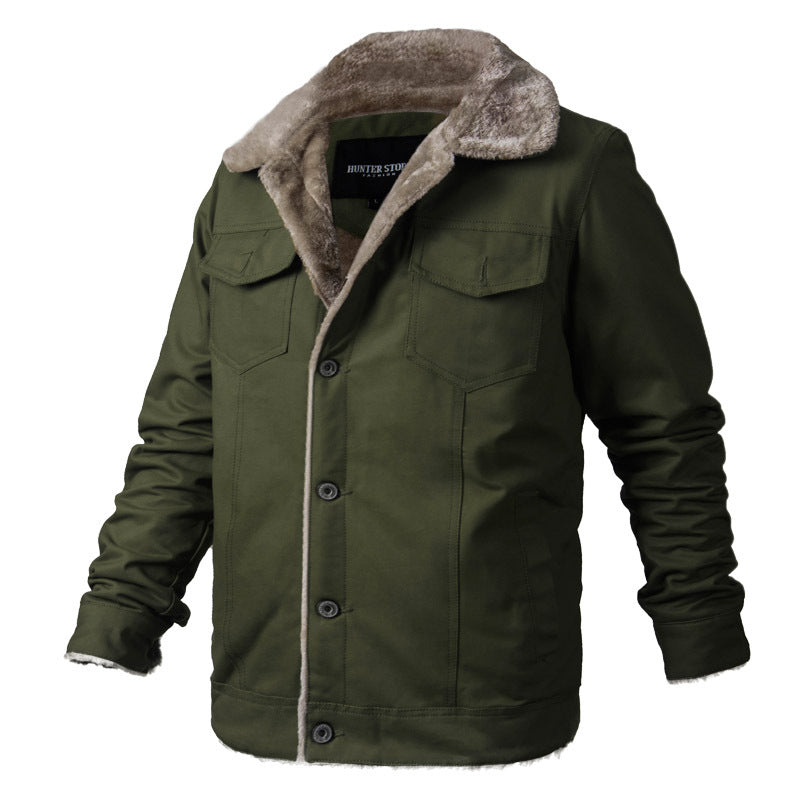 Warm Casual Coat Men's Clothing