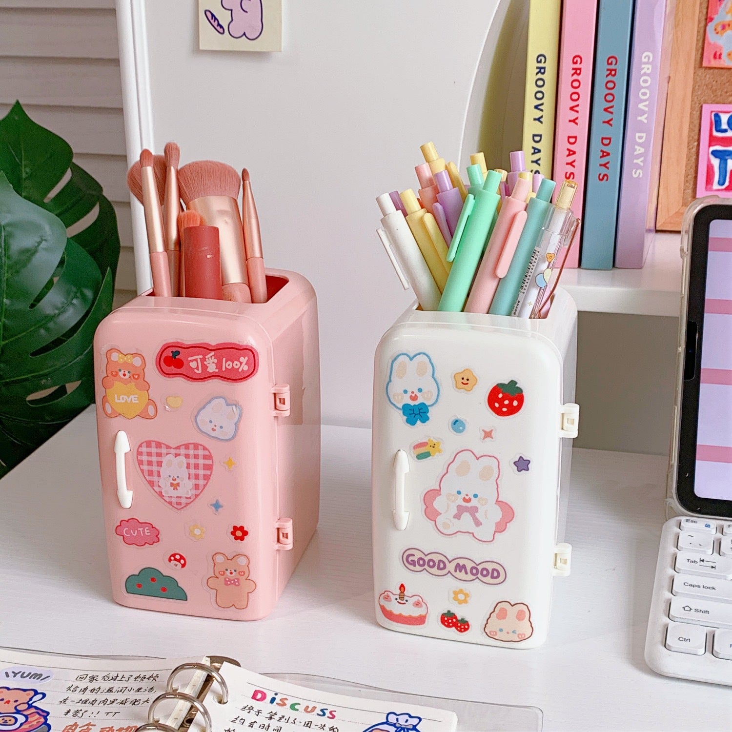 Refrigerator Pencil Case Creative Multifunctional Pen Holder