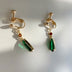 Jewelry Alloy Emerald Ear Clip - Minihomy