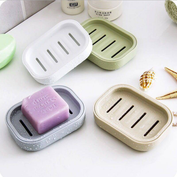 Creative Bathroom Double Drain Soap Rack - Minihomy