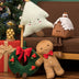 Christmas Gingerbread Man Igloo And Christmas Tree Plush Toy - Minihomy