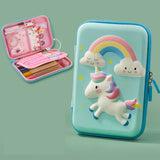 Stationery Box Pencil Case Schoolgirls Children Multifunctional Cute Pencil Case