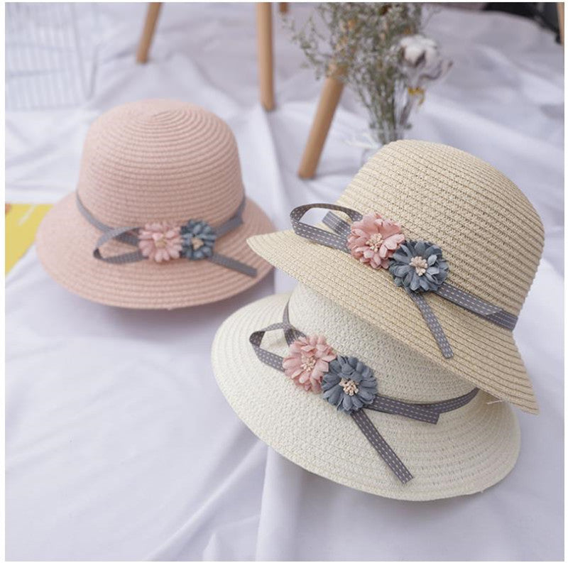 Children's Summer Hat And Sunshade Bag Set