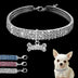 Bling Rhinestone Dog Collar Crystal Puppy Chihuahua Pet Dog Collars - Minihomy