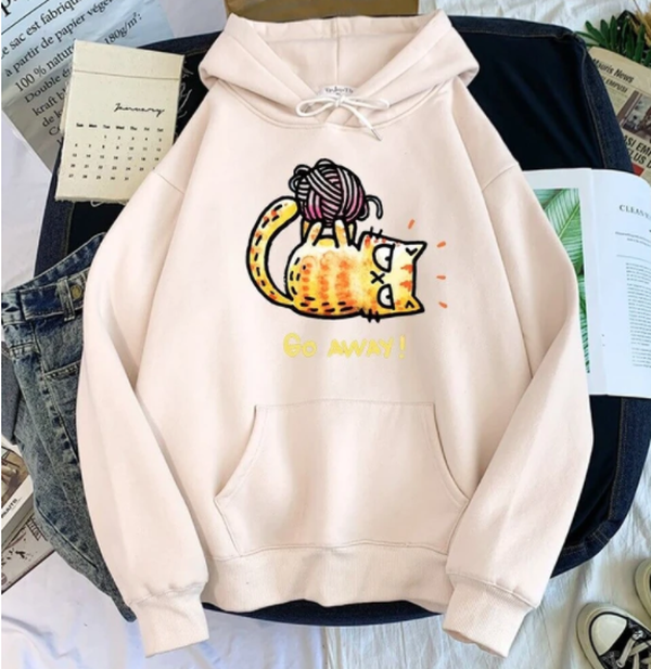 Creative Personality Pattern Hooded Sweater - Minihomy