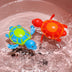 Baby Tortoise Bathroom Toys Baby Bathing In Water Swimming - Minihomy